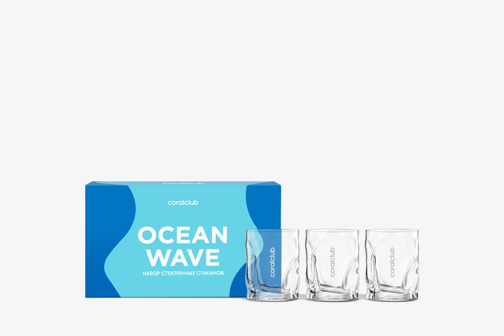 Набор стаканов OCEAN WAVE