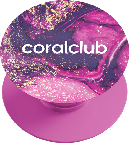 Поп-сокет Coralclub, лиловый